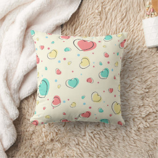 Hearts Pattern - Schattige Love Design Kussen