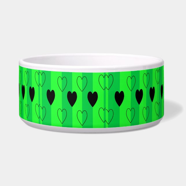 Hearts Pet Bowl Voerbakje (Voorkant)