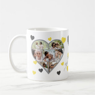 Hearts Photo Collage Coffee-Mok Koffiemok