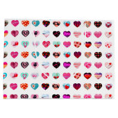 Hearts Photo Collage Groot Cadeauzakje (Achterkant)