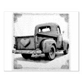 Hearts: pick-up Valentijn Hearts Rubberstempel (Afrduk)