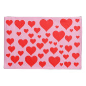 Hearts Pillow hoesje Kussensloop (Achterkant)