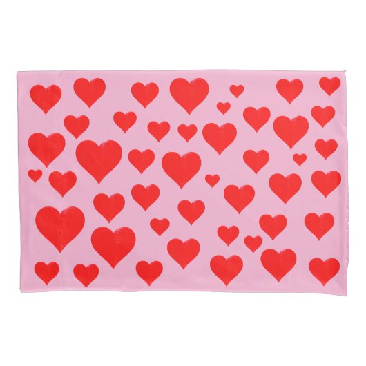Hearts Pillow hoesje Kussensloop (Voorkant)