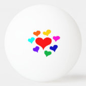 Hearts Ping Pong Ball (Voorkant)