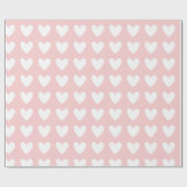 Hearts Pink Birthday Cadeaupapier (Vlak)