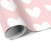 Hearts Pink Birthday Cadeaupapier (Rol Hoek)