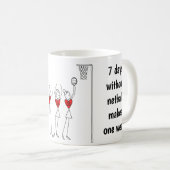 Hearts Player Posities Funny Netball Quote Koffiemok (Voorkant rechts)