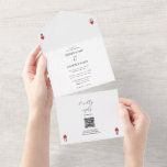 Hearts Playing Kaart Bruiloft Alles in Een Uitnodi<br><div class="desc">Een uniek monogram harten spelen kaart stijl bruiloft ontwerp. Een indrukwekkend ontwerp dat elementen gebruikt van speelkaarten tot creëer en een uniek ontwerp voor bruidsbriefpapier. Een elegante rode hart bruiloft paar monogram. Een een van een soort speelkaart bruiloft uitnodiging ontwerp met moderne elementen. Overeenkomende bruidsartikelen en andere bruidsuitnodigingsformaten zijn ook...</div>