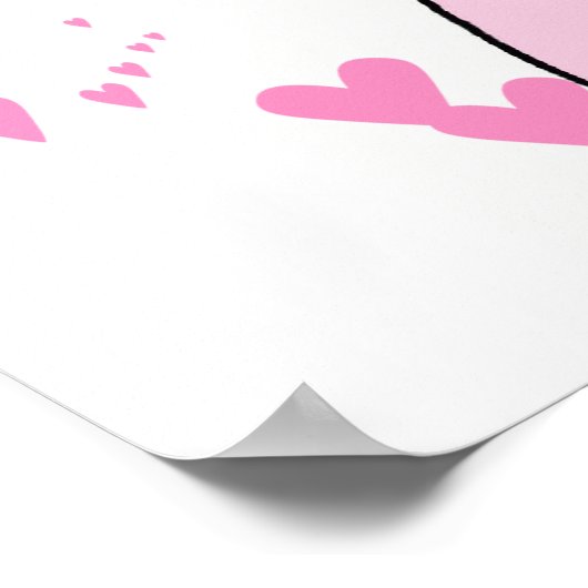 Hearts Princess Poster (Hoek)