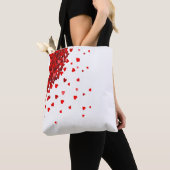 Hearts Red Love Valentijn Tote Bag (Dichtbij)