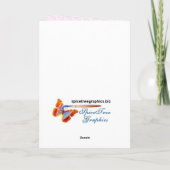 Hearts & Ribbon Romance - Inside Verse Feestdagen Kaart (Achterkant)