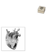Hearts Rubber Stamp Rubberstempel (Gestempeld)