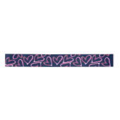 Hearts Satin Ribbon Satijnen Lint (Voorkant)