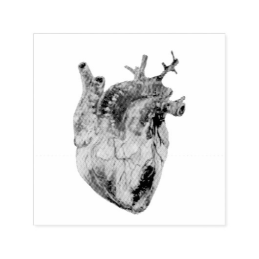 Hearts Self-Inking Stamp Zelfinktende Stempel (Design)