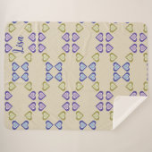 Hearts Sherpa Deken (Voorkant (horizontaal))