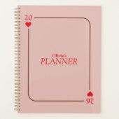 Hearts Simple Modern Planner (Voorkant)
