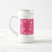 Hearts Stein Bierpul (Links)