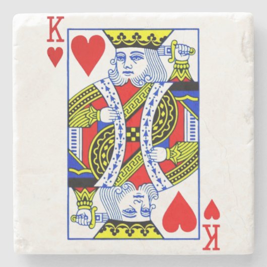 Hearts Stenen Onderzetter (Voorkant)