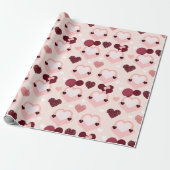 Hearts Style Cadeaupapier (Uitgerold)