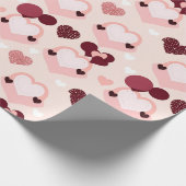 Hearts Style Cadeaupapier (Hoek)