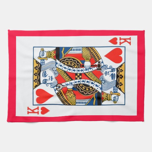 Hearts Theedoek (Horizontaal)