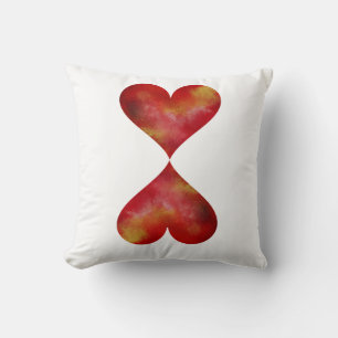 Hearts Throw Cushion 41 cm x 41 cm Kussen
