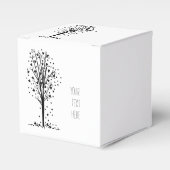 Hearts Tree Bedankdoosjes (Voorkant Zijde)