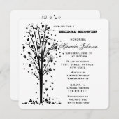 Hearts Tree Vrijgezellenfeest Kaart (Voorkant / Achterkant)