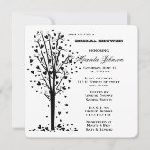 Hearts Tree Vrijgezellenfeest Kaart (Voorkant)