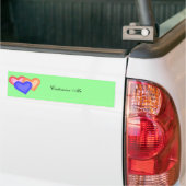Hearts Trio Bumpersticker (Op Truck)