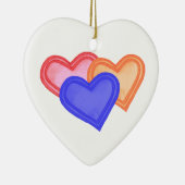 Hearts Trio Ornament (Rechts)