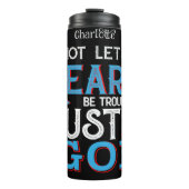 Hearts Troubled Trust In God Thermosbeker (Voorkant)