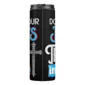 Hearts Troubled Trust In God Thermosbeker (Achterkant)