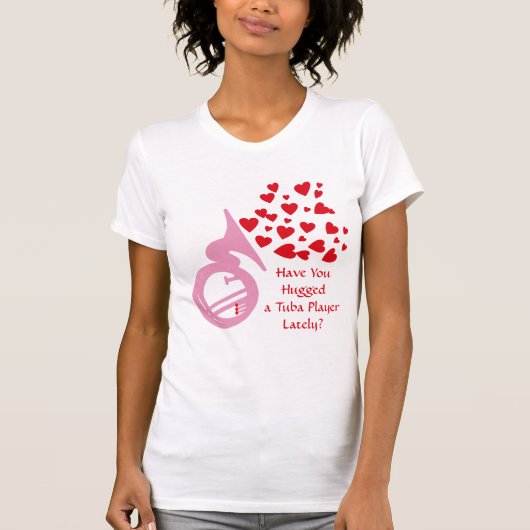 Hearts Tuba T-shirt (Voorkant)