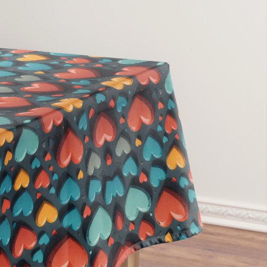 Hearts Valentijn Art Tafelkleed (Voorbeeld)