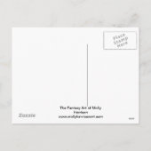 Hearts Valentijn Fairy Briefkaart beroemd gemaakt  (Achterkant)