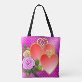 Hearts Valentijnsdag-20362 Tote Bag (Achterkant)
