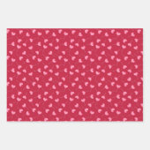 Hearts Valentijnse  Wrapping Paper Sheets (Voorkant 3)