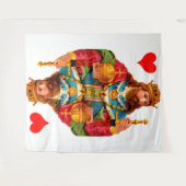 Hearts Wandkleed (Voorkant (horizontaal))