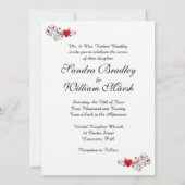 Hearts Wedding Uitnodiging (Voorkant)