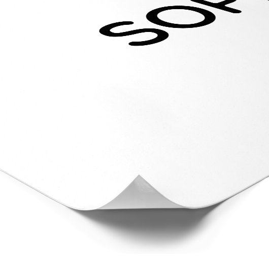 Hearts Welkom bij Wedding Copper Confetti Sign Poster (Hoek)