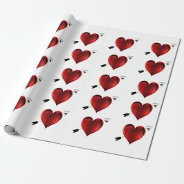 Hearts Wrapping Paper Cadeaupapier