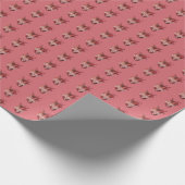 Hearts Wrapping Paper Cadeaupapier (Hoek)