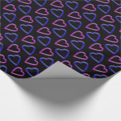 Hearts Wrapping Paper Cadeaupapier (Hoek)