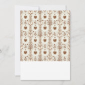 Heartshape Wedding Invitation Card Kaart (Voorkant)