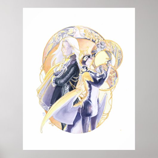 Heartskein Hoesje Poster (Voorkant)