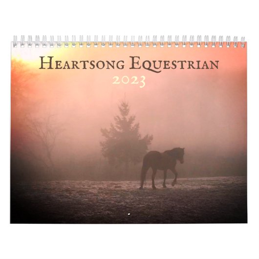 Heartsong Equestrian 2023 Wandkalender Kalender (Hoes)