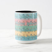 Heartstopper Kleurrijk Tweekleurige Koffiemok (Voorkant rechts)