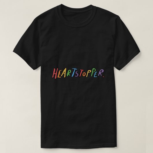 Heartstopper Sticker T-shirt (Design voorkant)