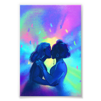 Heartstoppermoment Foto Afdruk